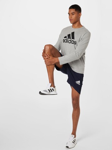 Tricou funcțional 'Essentials' de la ADIDAS SPORTSWEAR pe gri