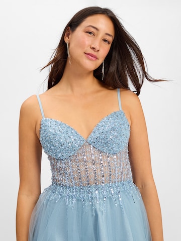 Robe de soirée Laona en bleu