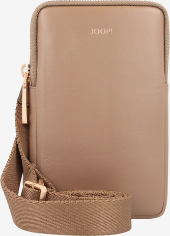 JOOP! Smartphone Case 'Sofisticato 1.0 Bianca' in Brown: front