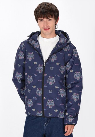 MO - Chaqueta de entretiempo en azul: frente
