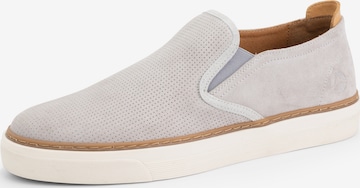 Travelin Slip-Ons 'Cleeton' in Grey: front