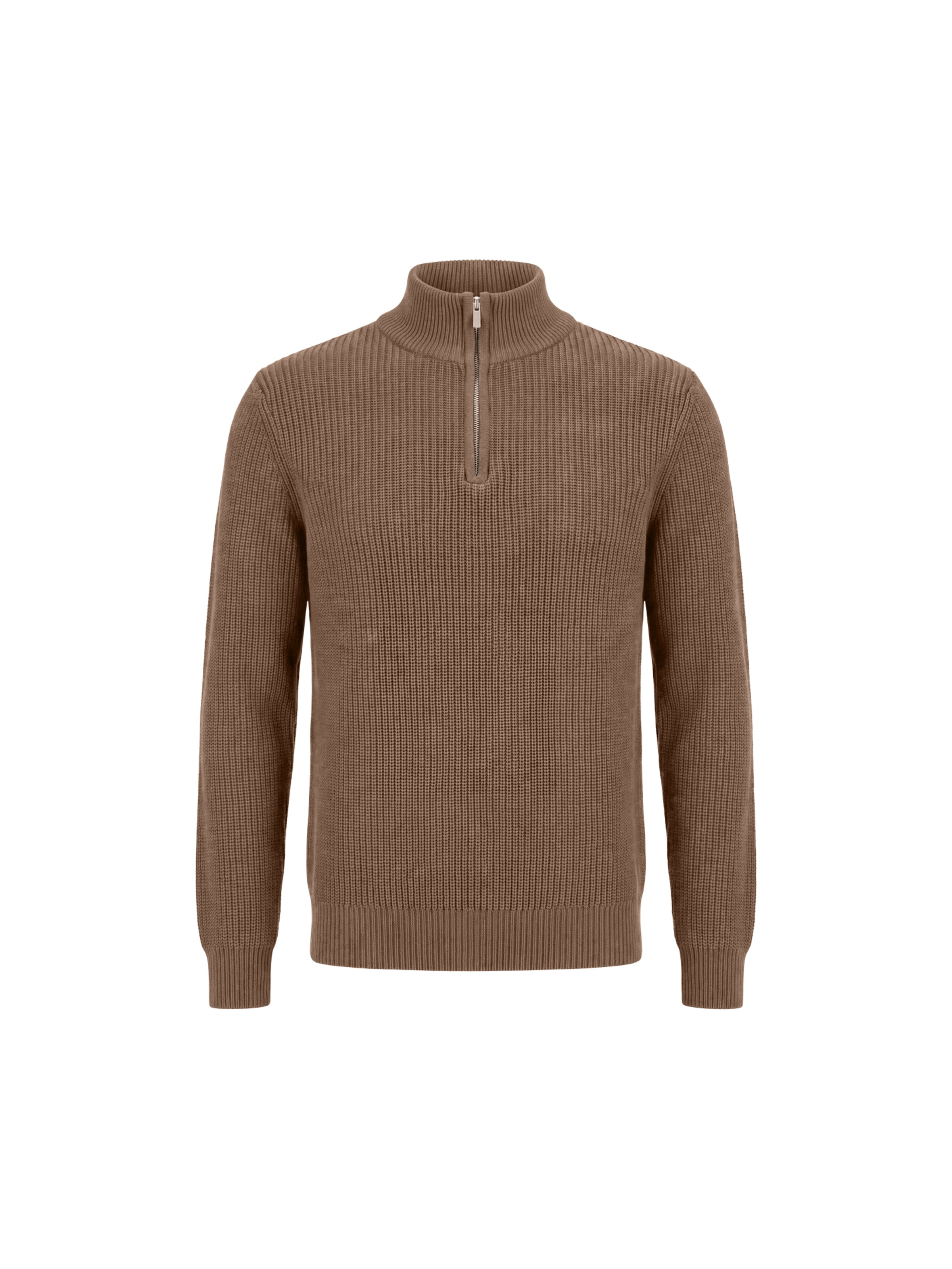 Pull-over 'Leart' DAN FOX APPAREL en beige : devant