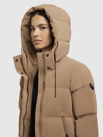 Cappotto invernale di khujo in marrone