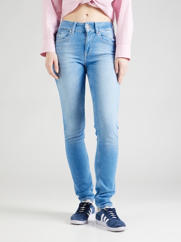 GARCIA Skinny Jeans 'Caro' in Blauw: voorkant