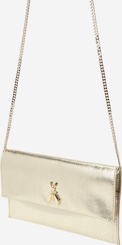 PATRIZIA PEPE Clutch in Gold: front