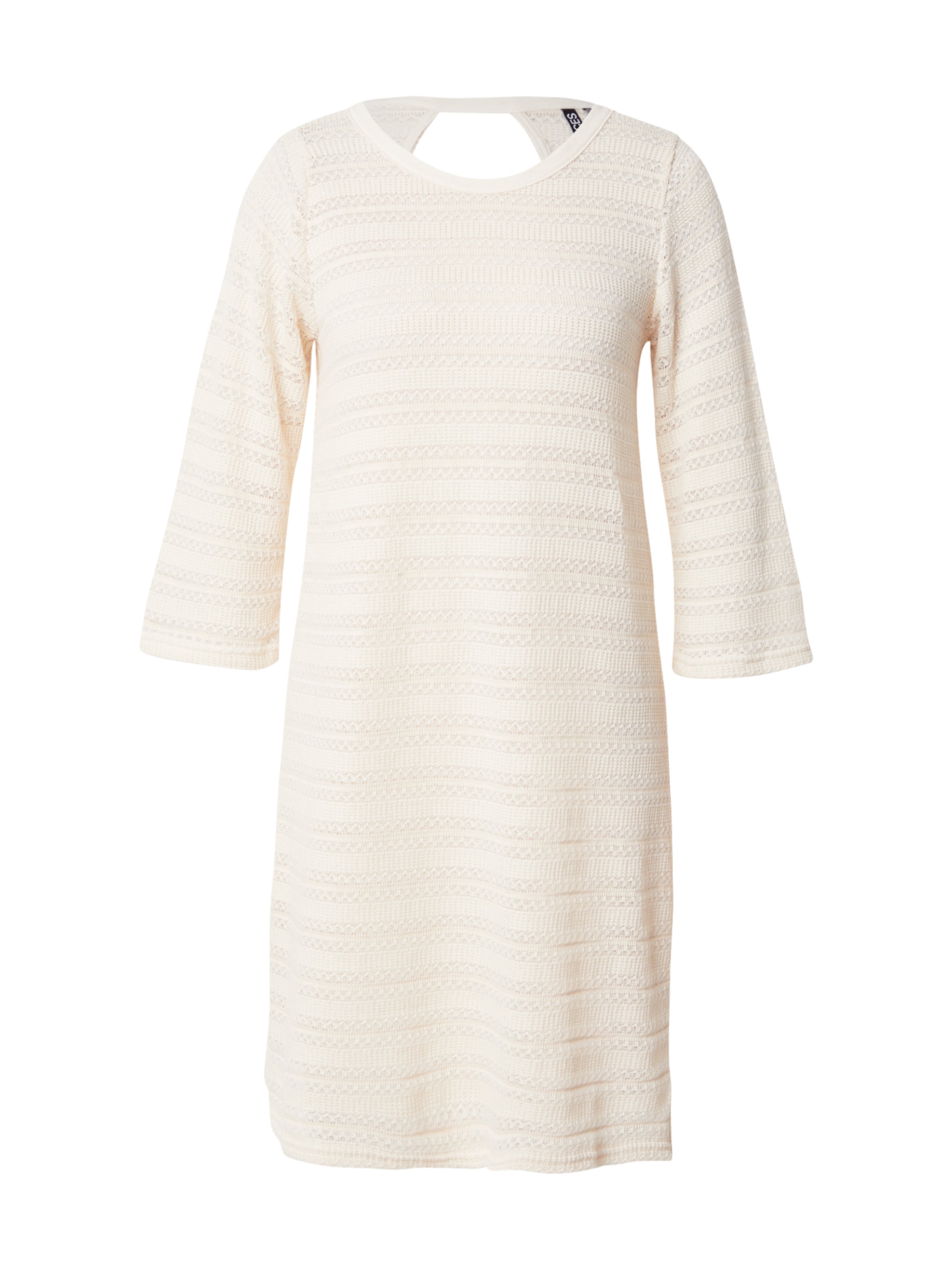 Robes en maille 'PCTAGDA' PIECES en blanc : devant