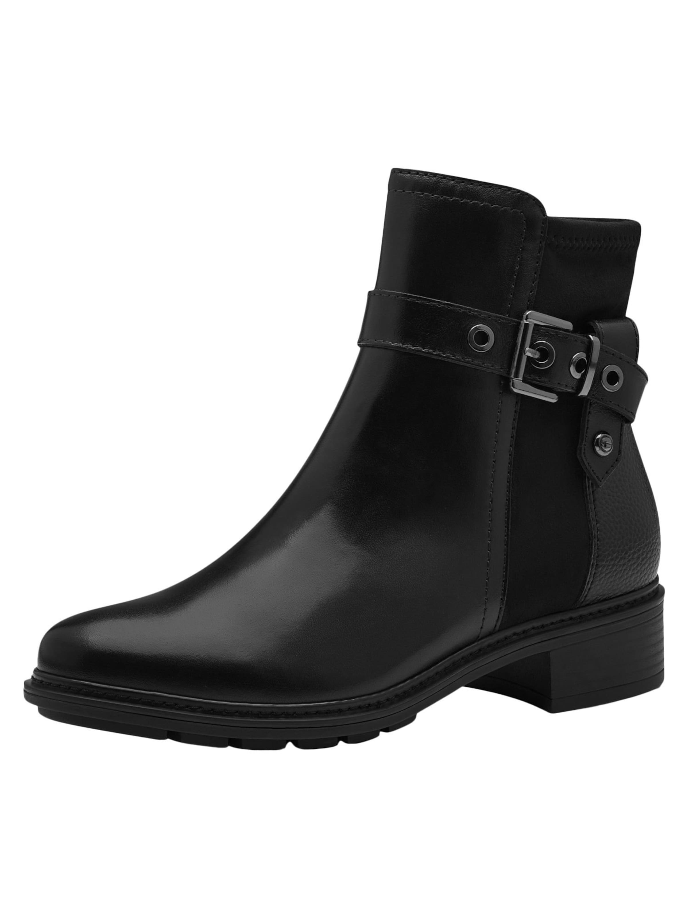 Tamaris Bootie in Black: front