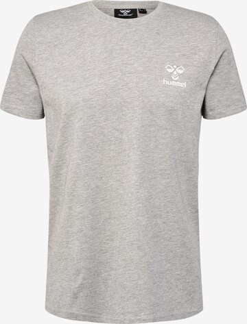 Hummel - Camiseta funcional 'Icons' en gris: frente