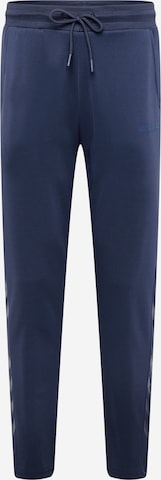 Hummel Sportbroek 'Legacy Poly' in Blauw: voorkant