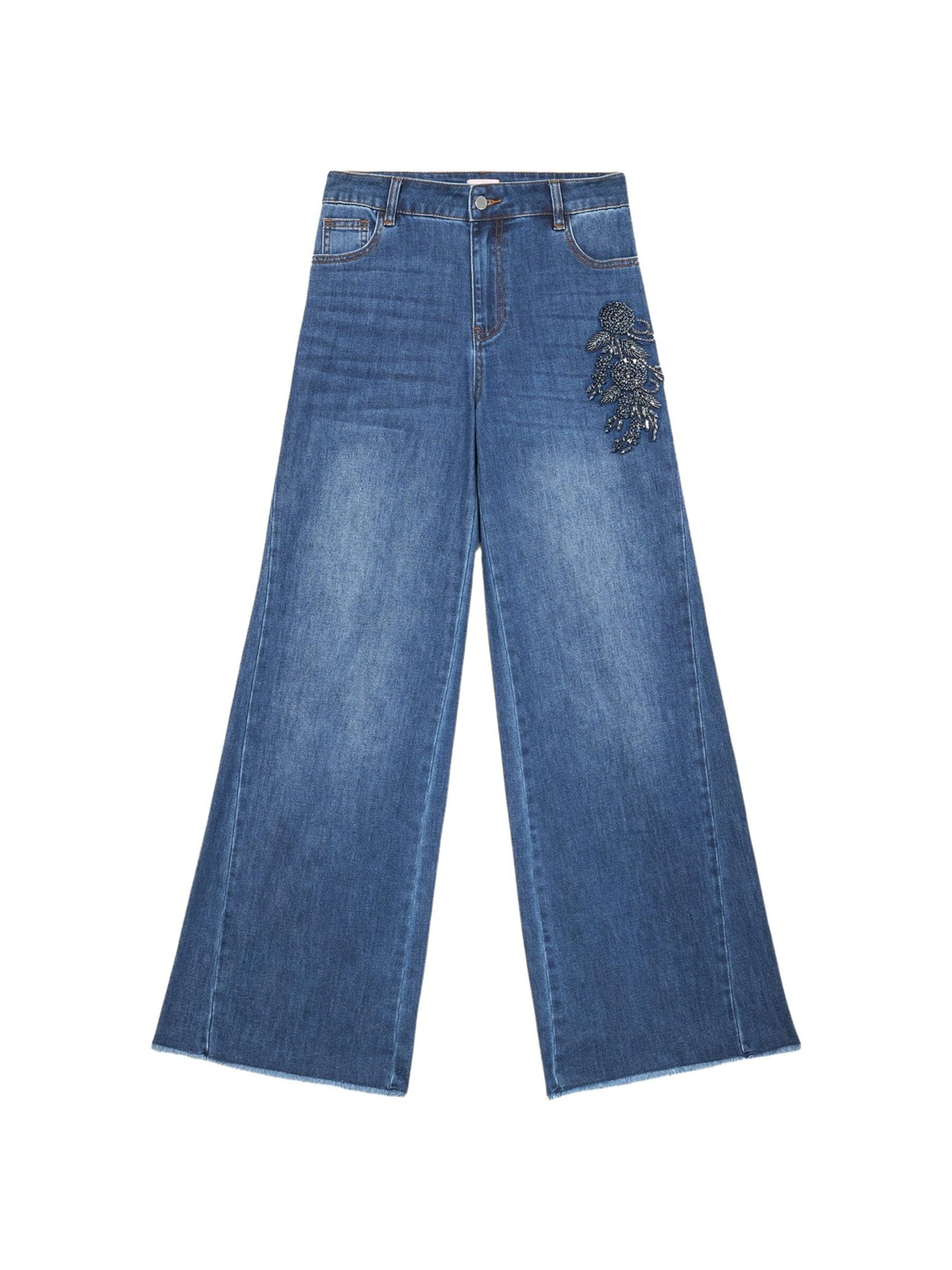 Baggy Jeans di oltre in blu: frontale