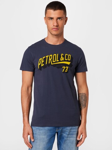 Petrol Industries T-Shirt in Grau: Vorderseite
