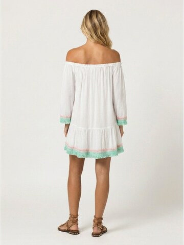 Miss June Jurk 'Robe Courte Azra' in Wit