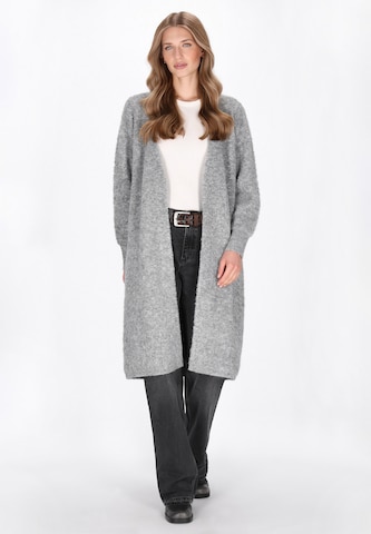 DreiMaster Vintage - Abrigo de punto en gris
