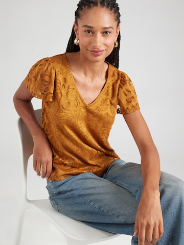 VILA Blouse 'VIStasia' in Brown: front