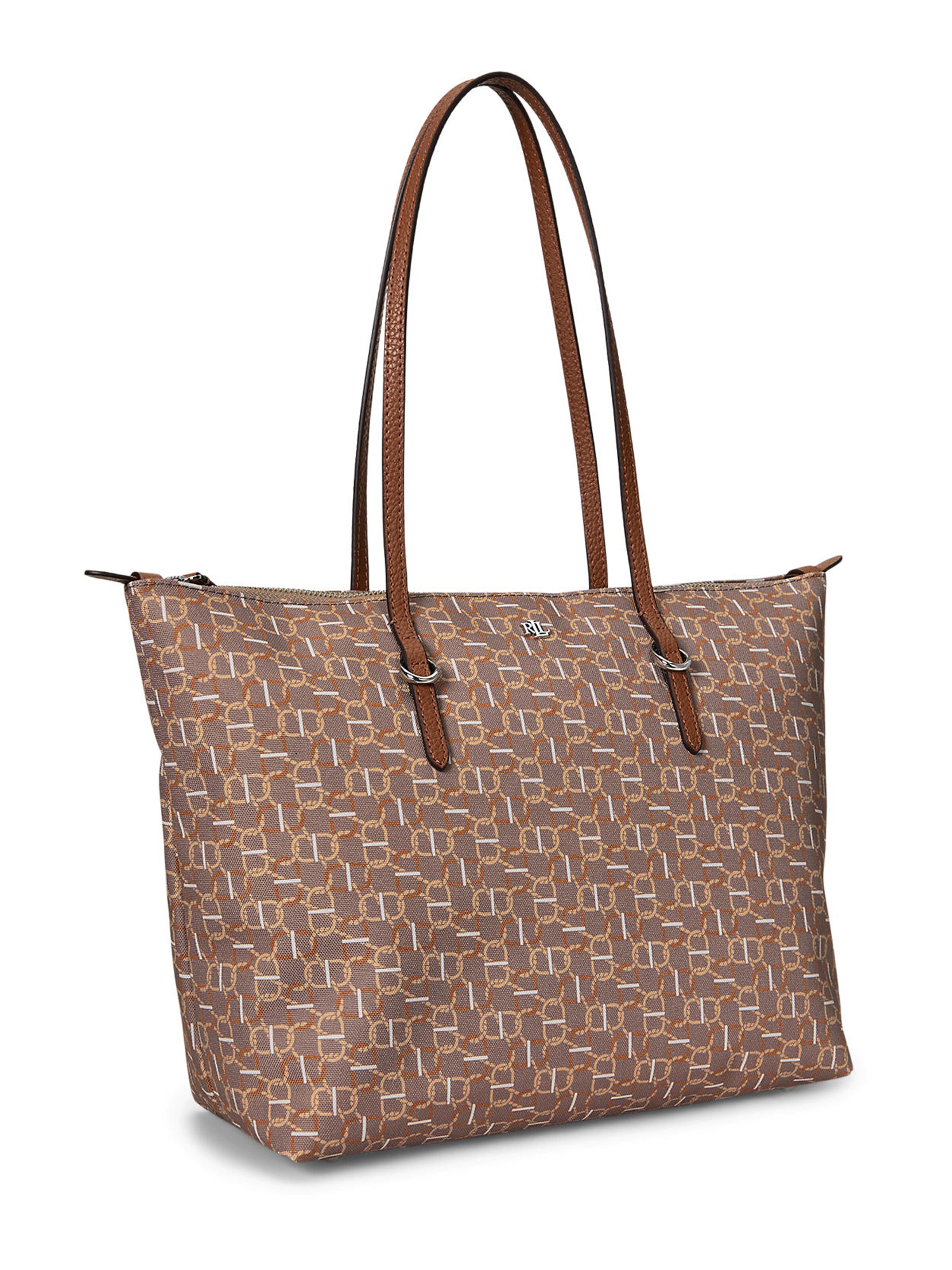 Cabas 'KEATON' Lauren Ralph Lauren en beige