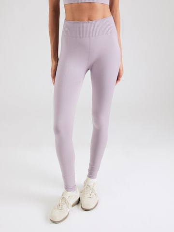 Skinny Pantaloni sportivi 'ONPJIJI' di ONLY PLAY in lilla: frontale