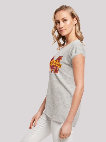 F4NT4STIC Shirt 'Sex Education M Dolphins Netflix TV Series' in Grey