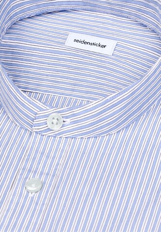 Coupe regular Chemise business SEIDENSTICKER en bleu