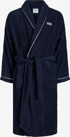 Ilgas vonios chalatas iš JACK & JONES, spalva – tamsiai mėlyna / balta, Prekių apžvalga