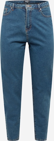 Missguided Plus Tapered Jeans 'ELLA' in Blauw: voorkant