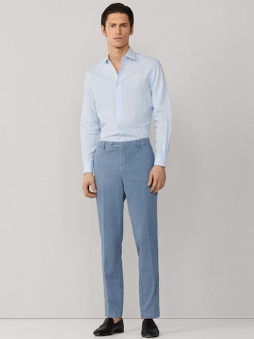 Coupe slim Pantalon chino 'Kenssinton' Hackett London en bleu