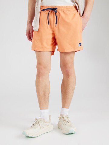 QUIKSILVER Regular Board Shorts 'SOLID 15' in Orange: front