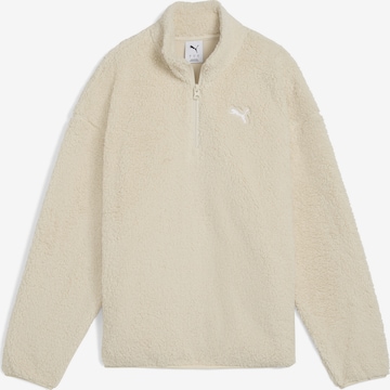 PUMA Trui 'Essentials Elevated' in Wit: voorkant