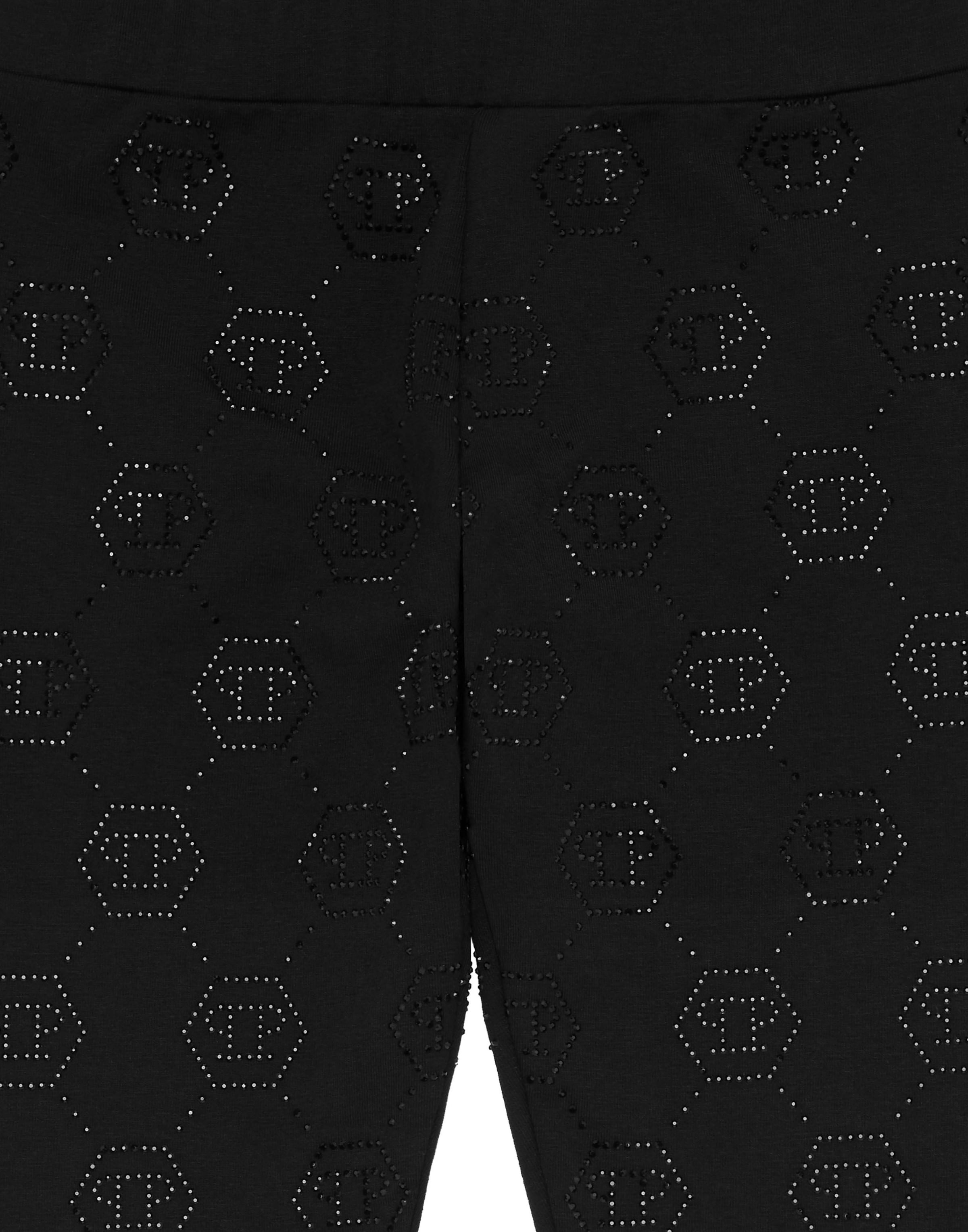 Skinny Leggings di Philipp Plein in nero
