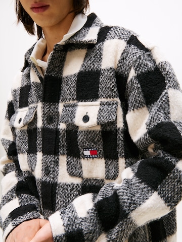 Tommy Jeans Comfort Fit Hemd in Schwarz
