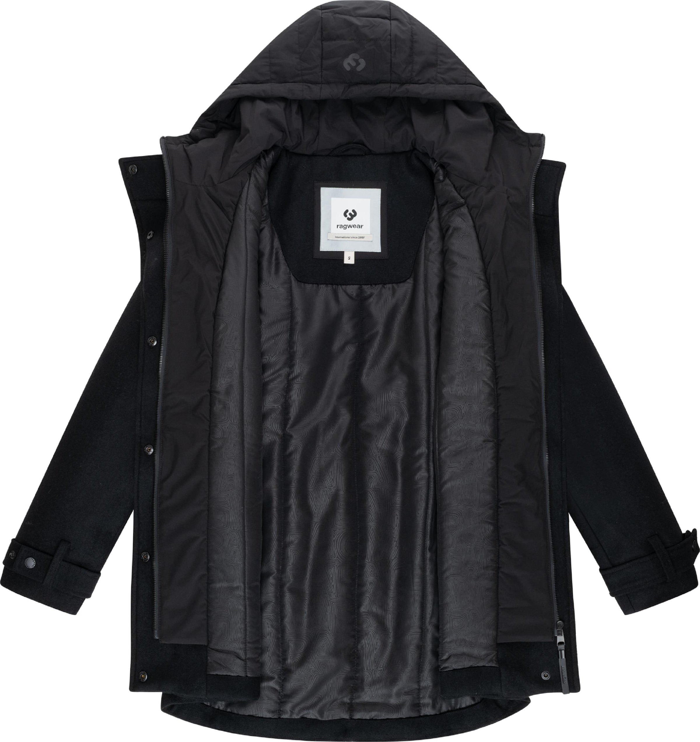 Ragwear Funktionskappa 'Petuja Felt Youmodo' i svart