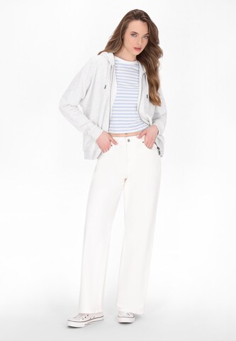 DreiMaster Maritim Sweat jacket in White