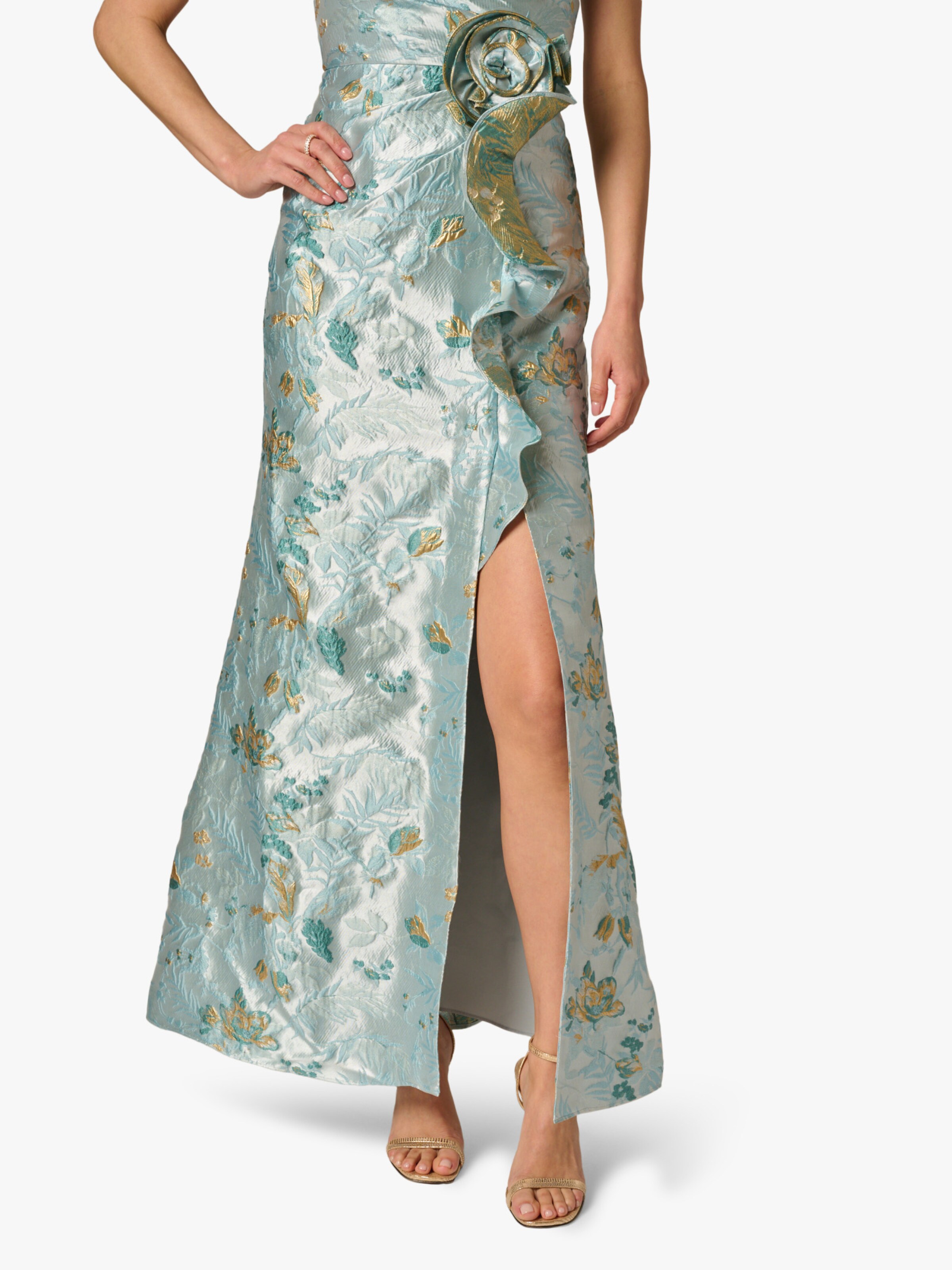 Adrianna Papell Avondjurk in Blauw