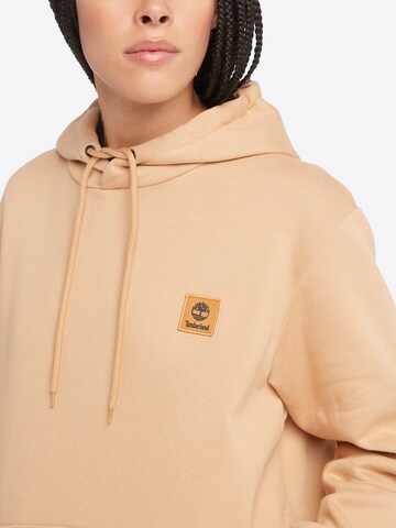 TIMBERLAND Sweatshirt 'Badge' i beige