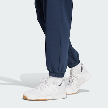 ADIDAS PERFORMANCE Tapered Sports trousers in Blue