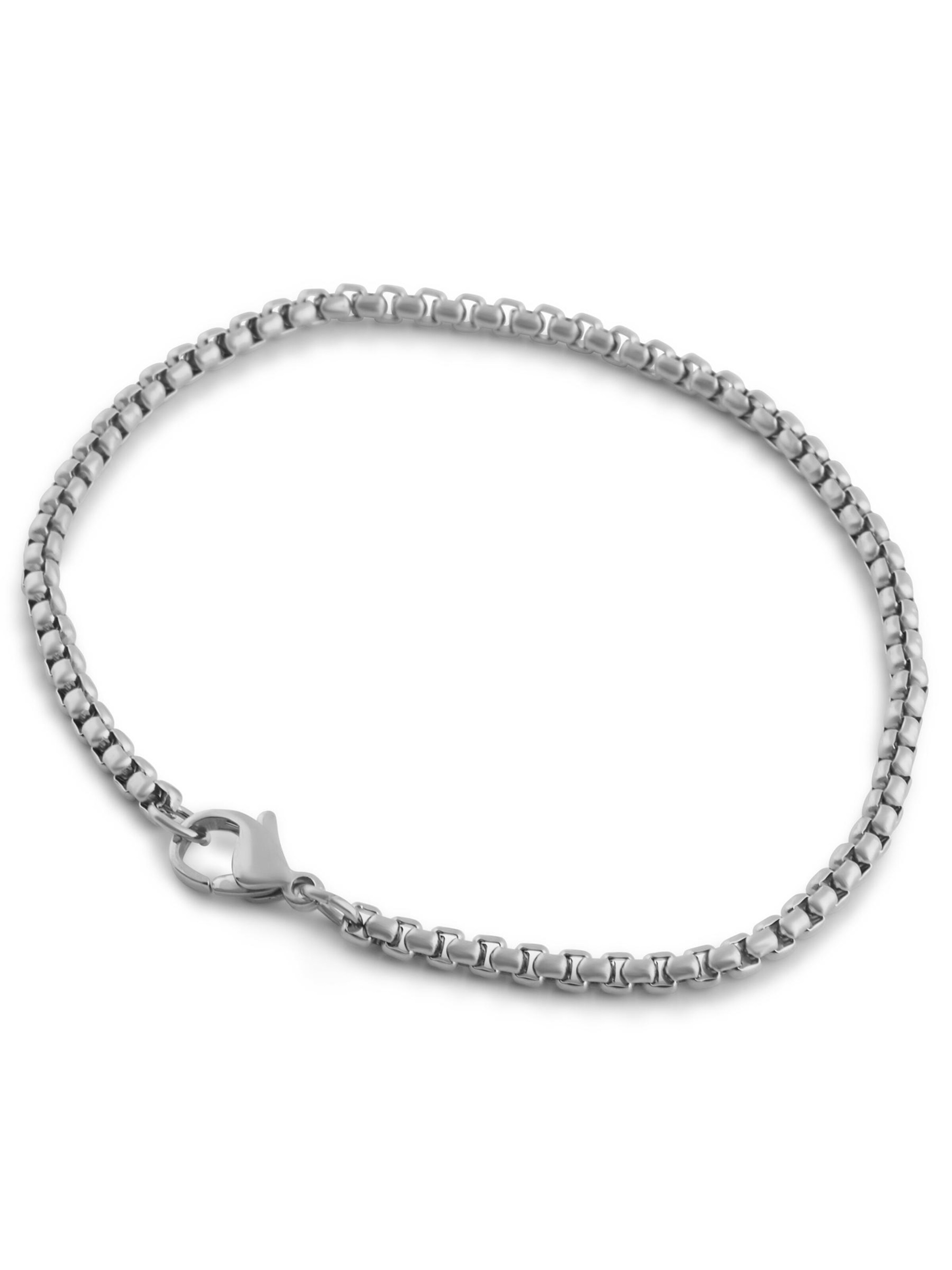 Akitsune Bracelet 'Bacas' in Silver: front