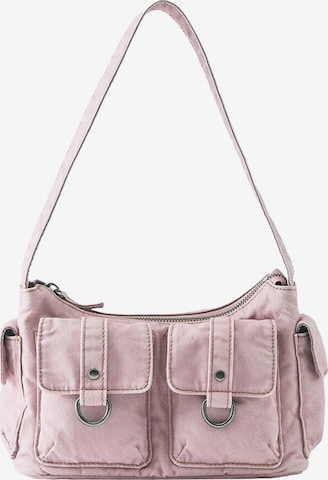 Pull&Bear Taška přes rameno – pink: přední strana