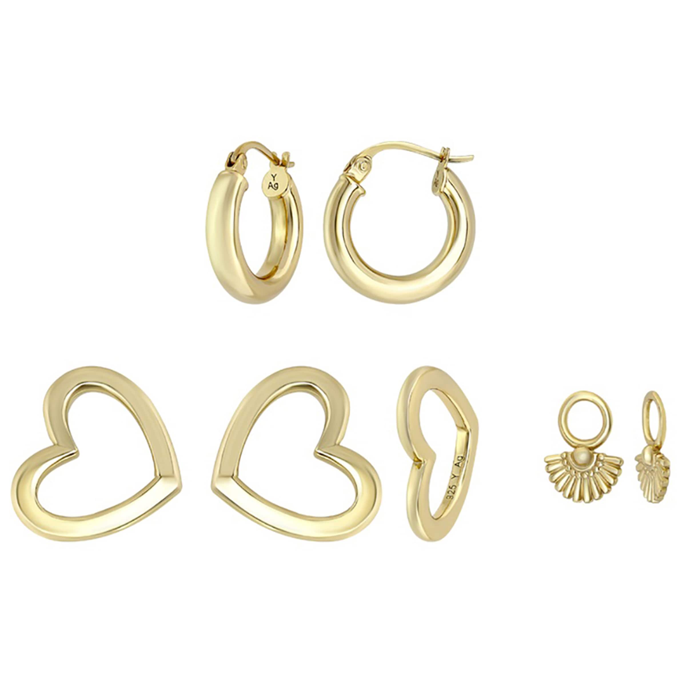 FIRETTI Earrings in Gold: front