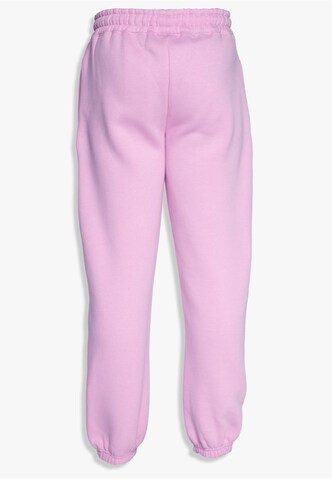 Loosefit Pantalon Dropsize en rose