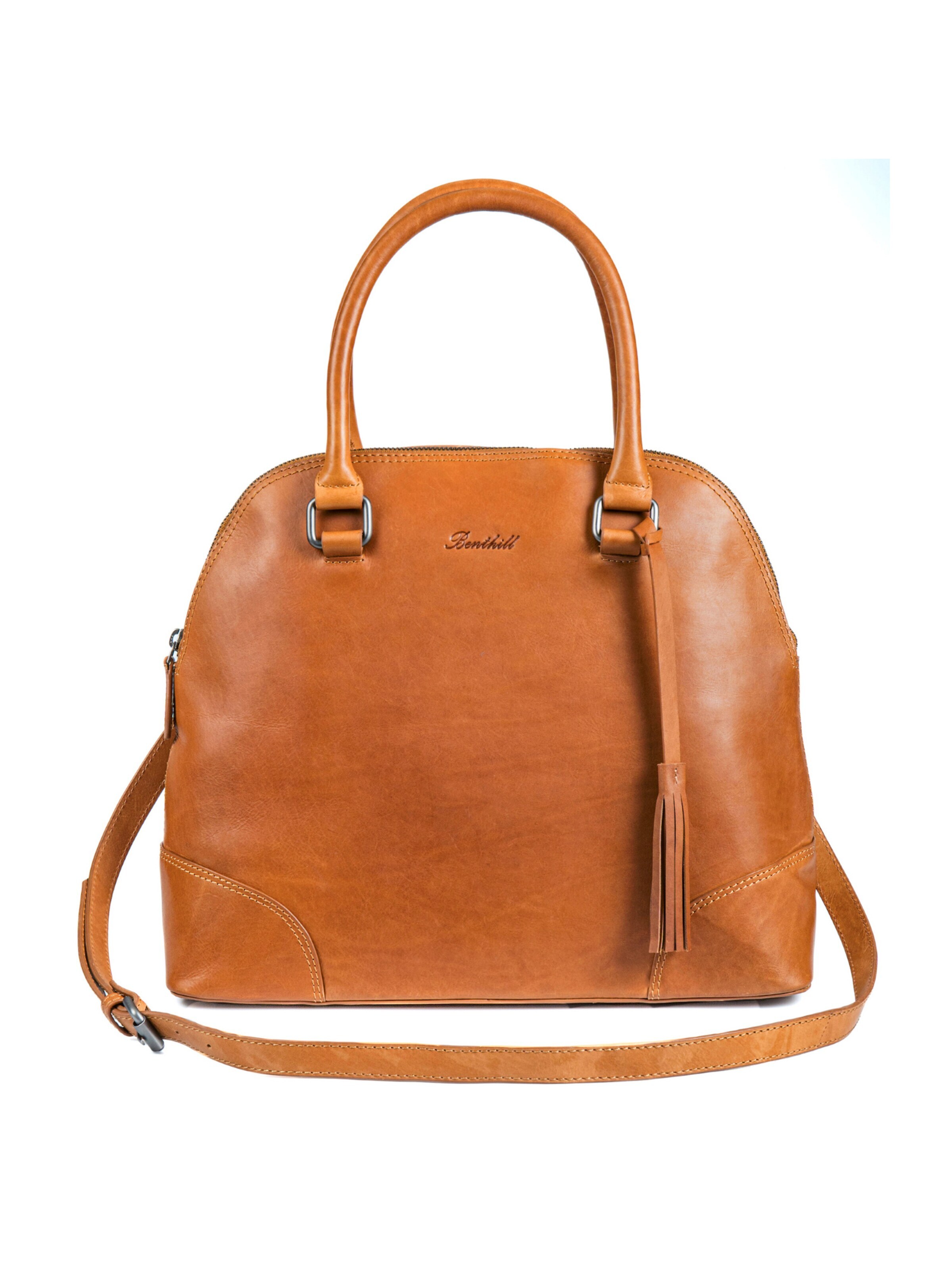 Benthill Handbag in Brown: front