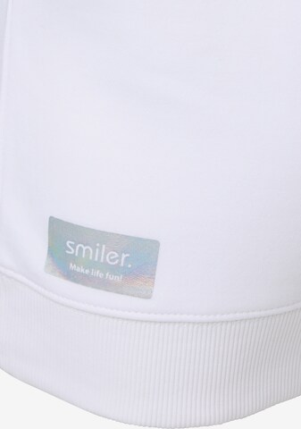 smiler. Sweatshirt 'Sunny' in Wit