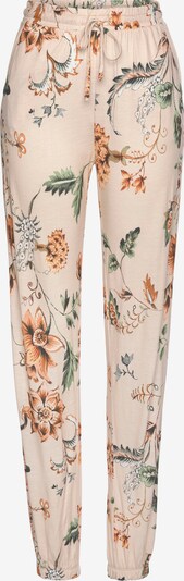 BUFFALO Pantalon de pyjama en mélange de couleurs / rose clair, Vue avec produit