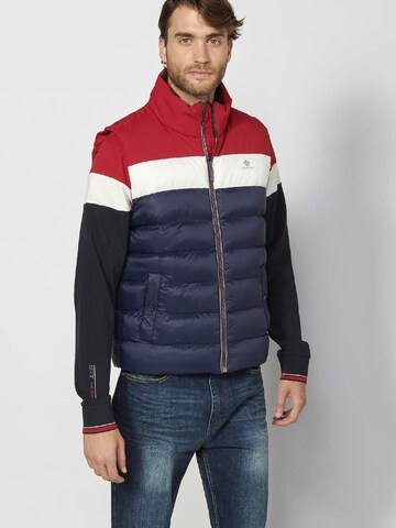 Gilet KOROSHI en bleu