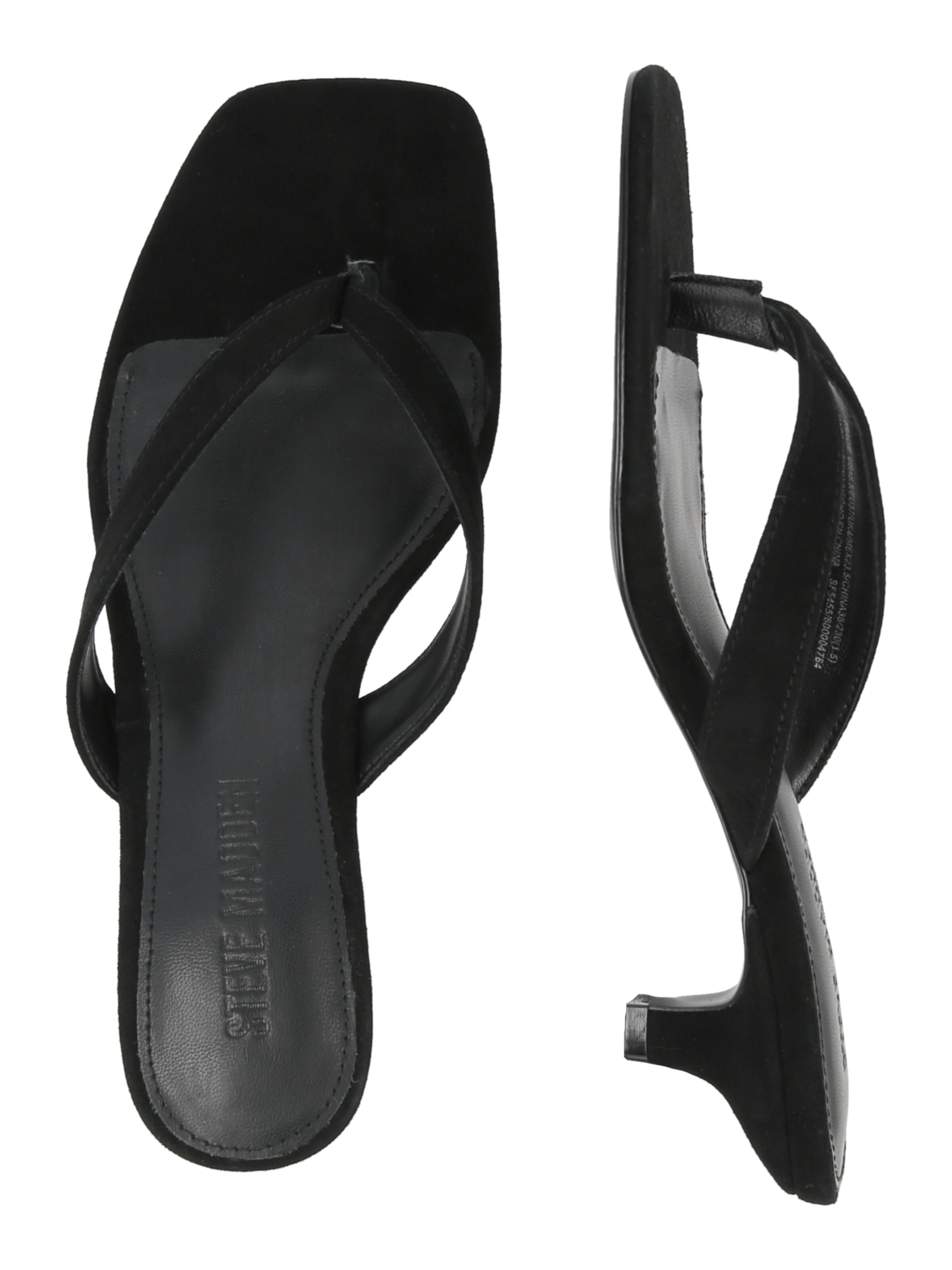 STEVE MADDEN T-bar sandals 'Tracie' in Black