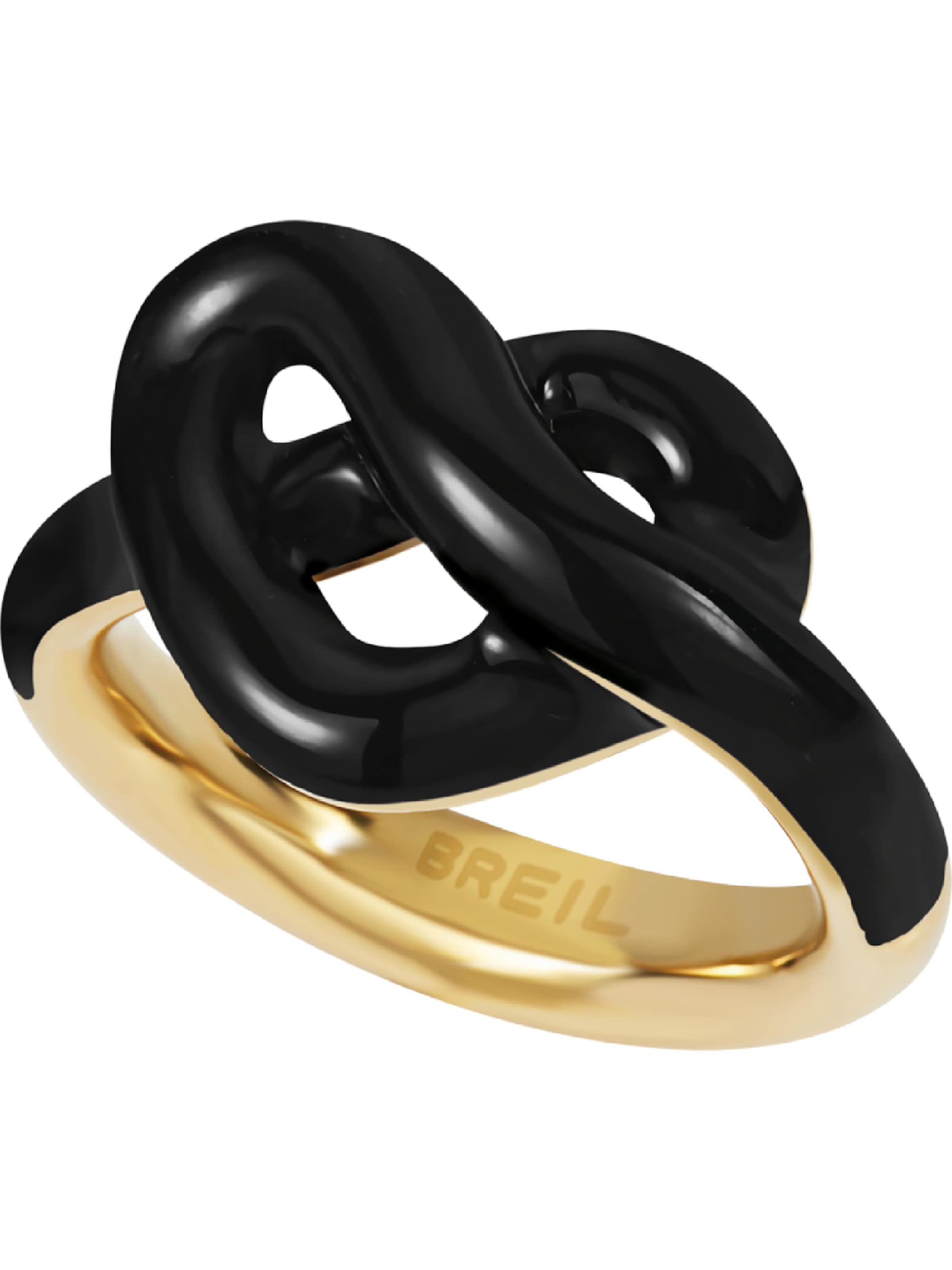 Breil Ring in Black: front