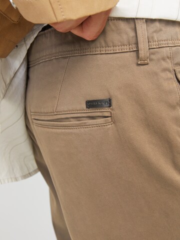 Slimfit Pantaloni chino 'JJIMARCO JJBOWIE' di JACK & JONES in marrone