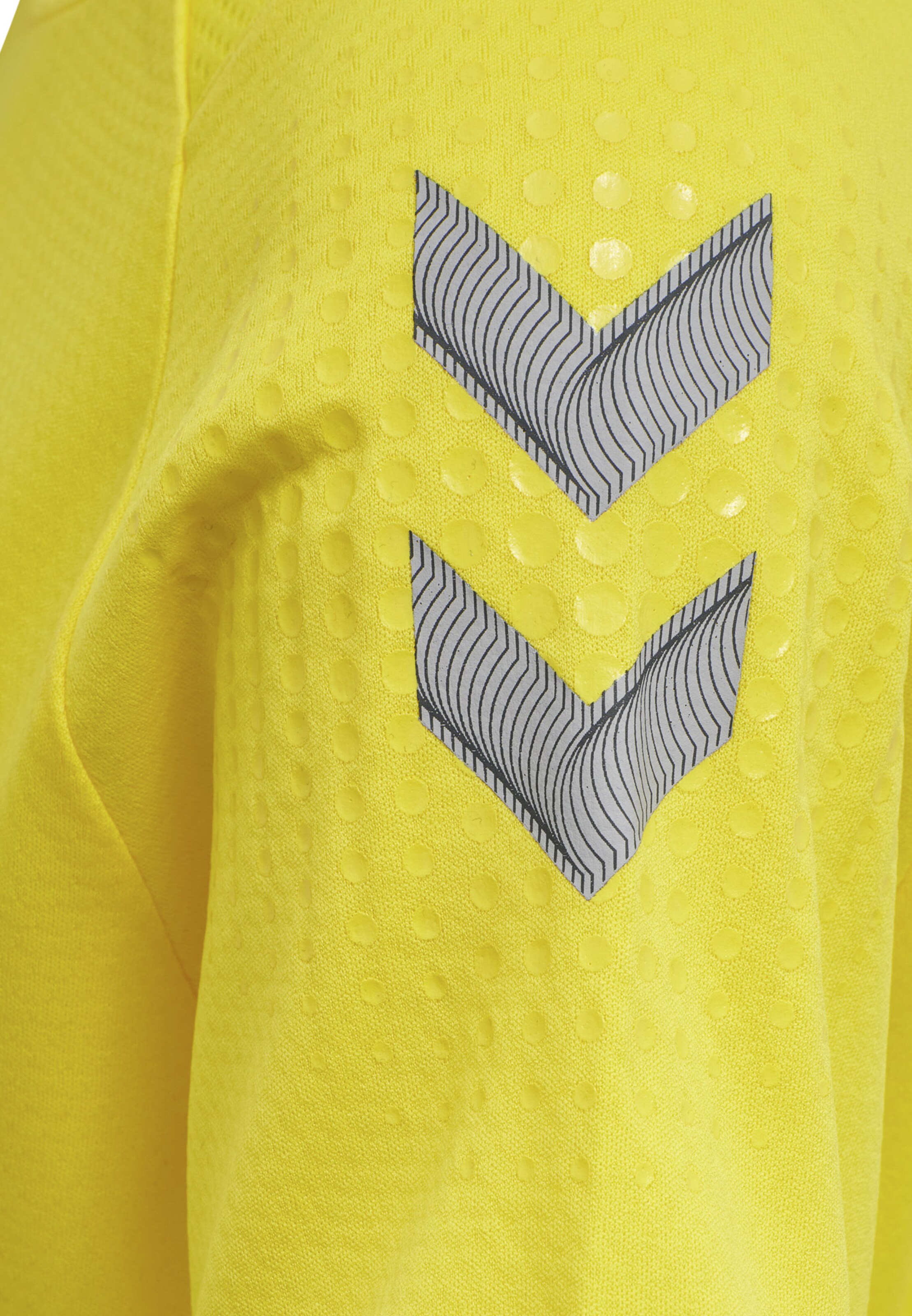 Hummel Performance Shirt 'Lead' in Yellow