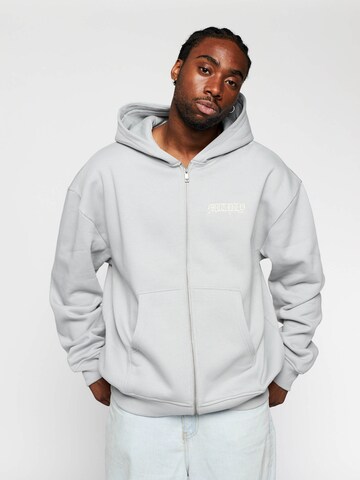 Multiply Apparel Zip-Up Hoodie in Grey