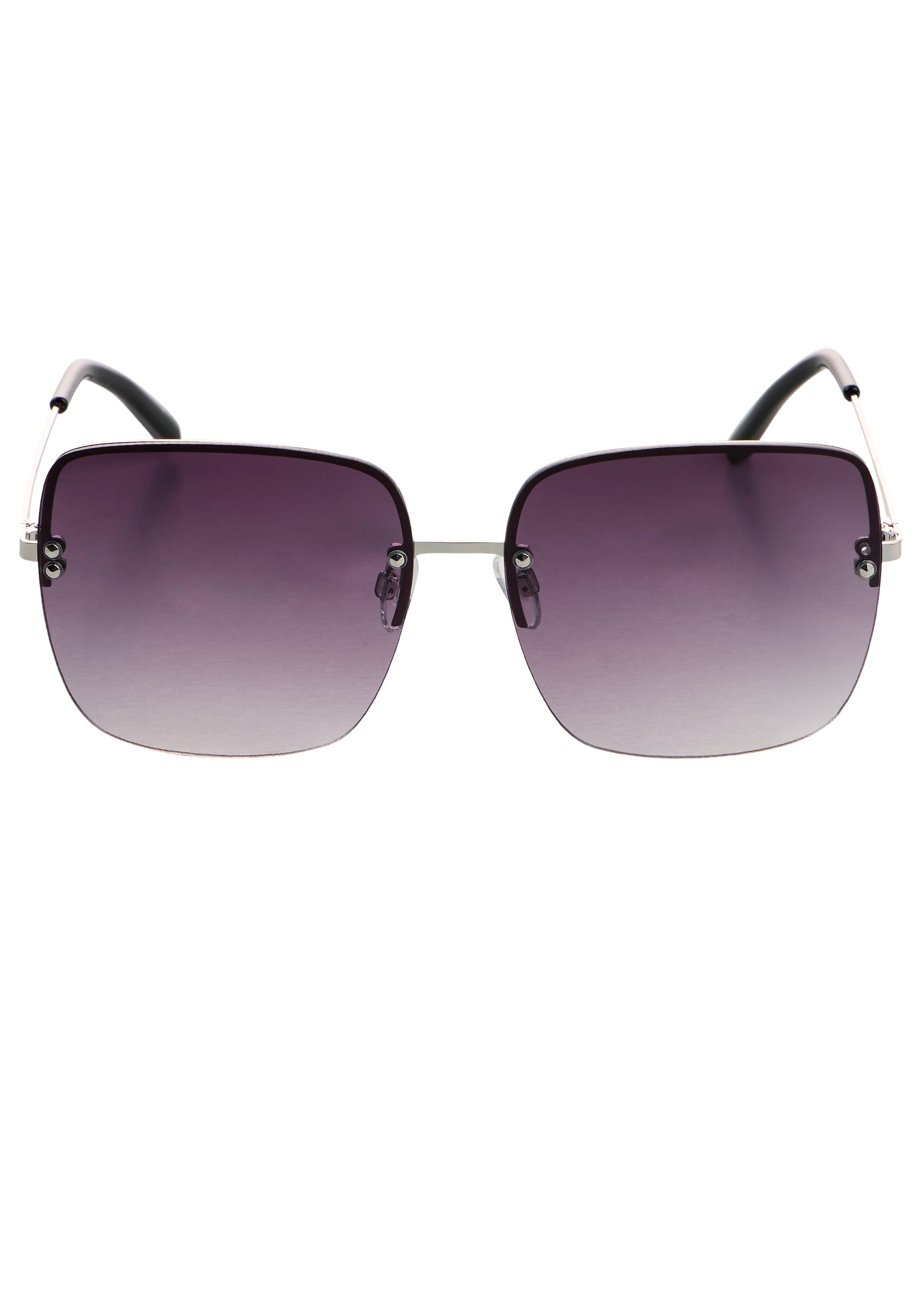 LAURA SCOTT Sunglasses in Gold: front