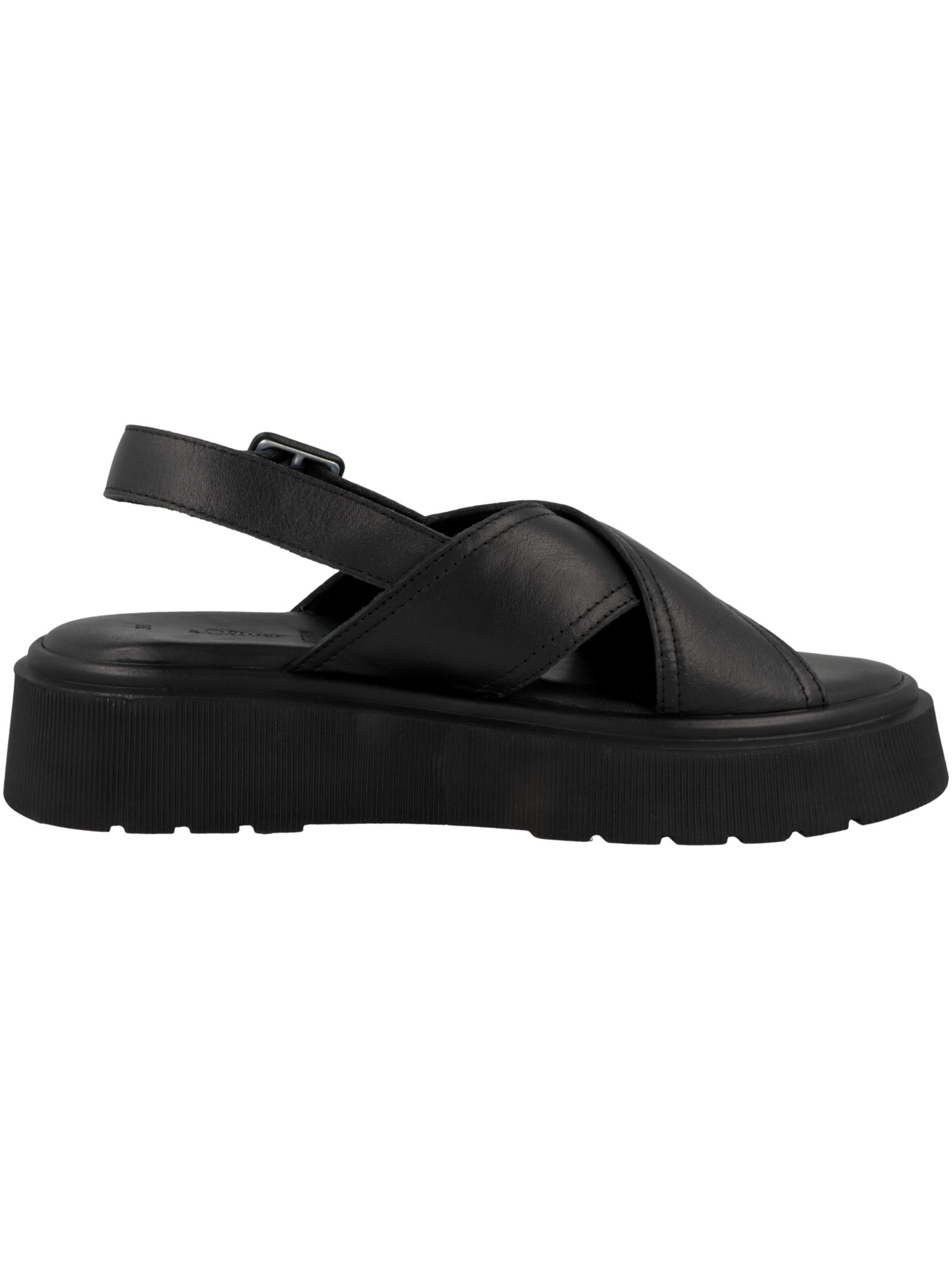s.Oliver - Sandália em preto