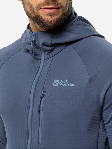 JACK WOLFSKIN - Casaco deportivo 'KOLBENBERG' em azul